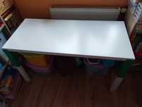 Regulowane biurko Ikea Pahl 128x58