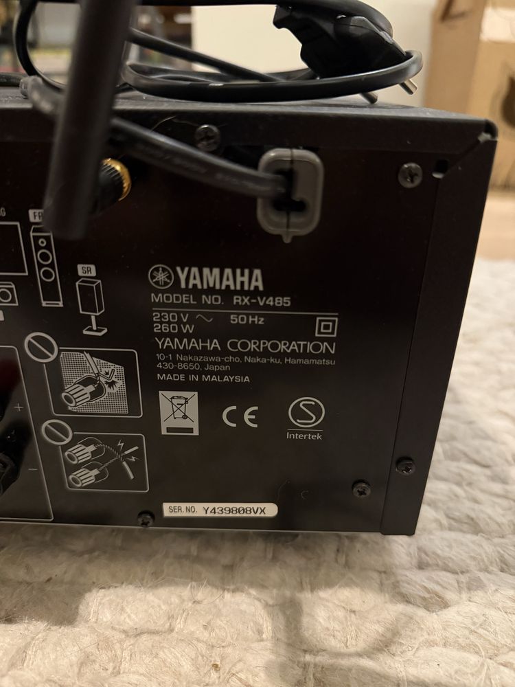 Wzmacniacz 5.1 Yamaha RX-V485