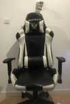 Cadeira Gaming Preta/Branca