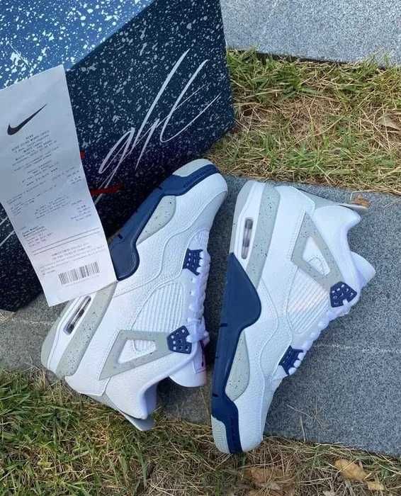 Buty meskie Mokasyny Jordan_4_Retro_Midnight_Navy R.40