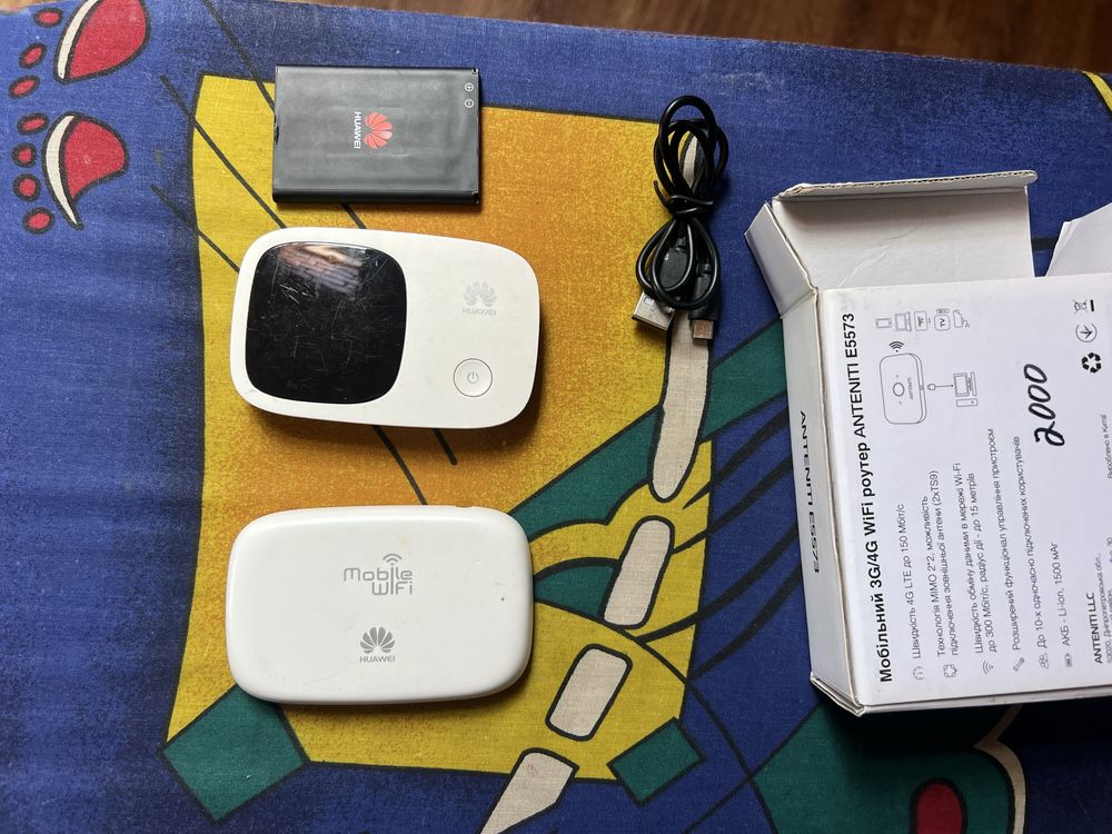 Мобільний 3G Wi-Fi роутер Huawei E5356