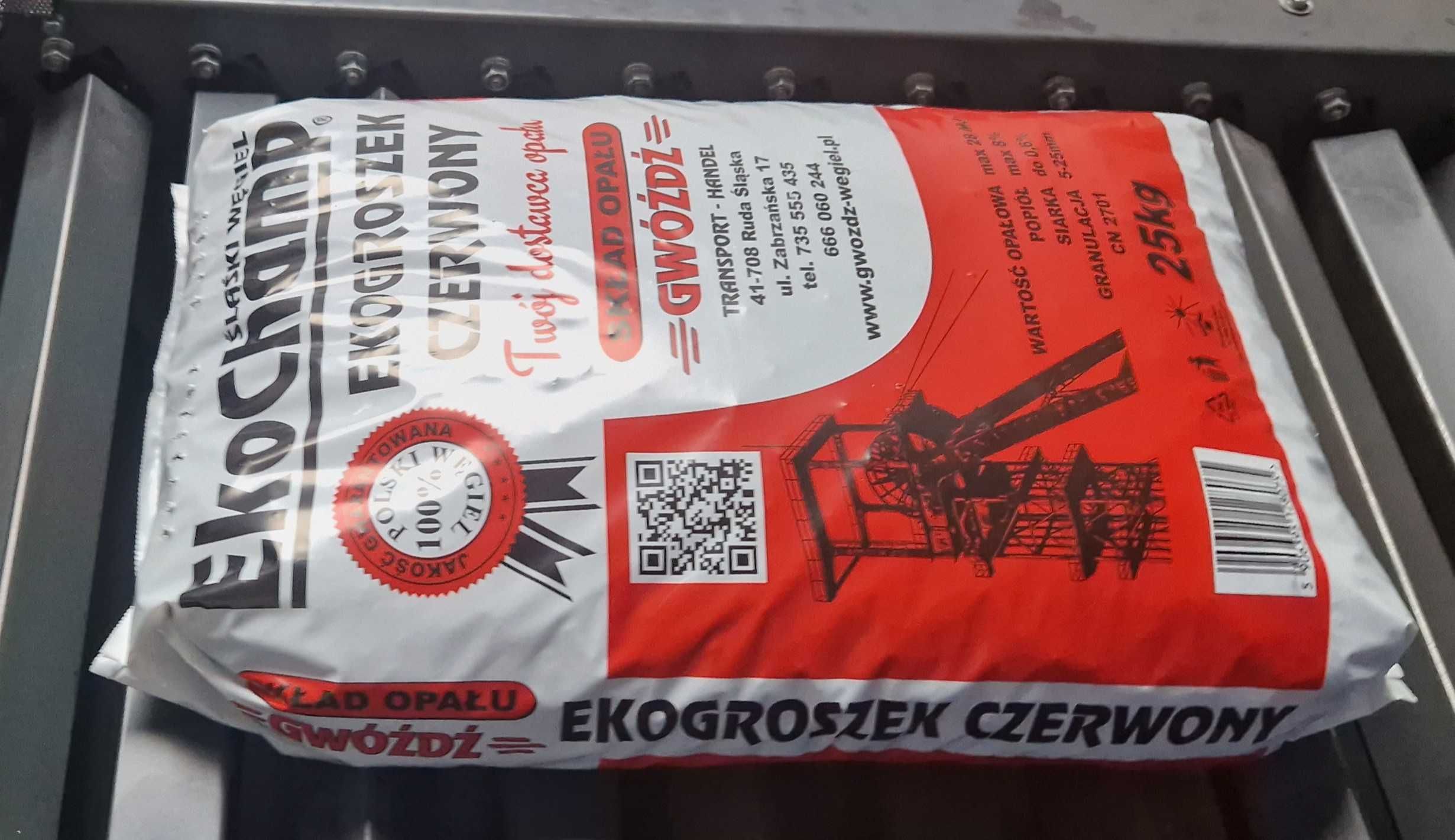 Ekogroszek EkoChamp® Czerwony luzem dostawa w cenie - Oferta Śląsk