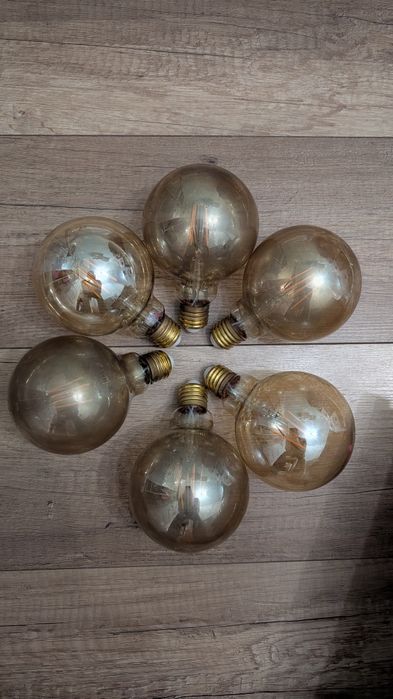 Żarowka LED LEXMAN duża kula 95mm bardzo ciepła barwa 2000k