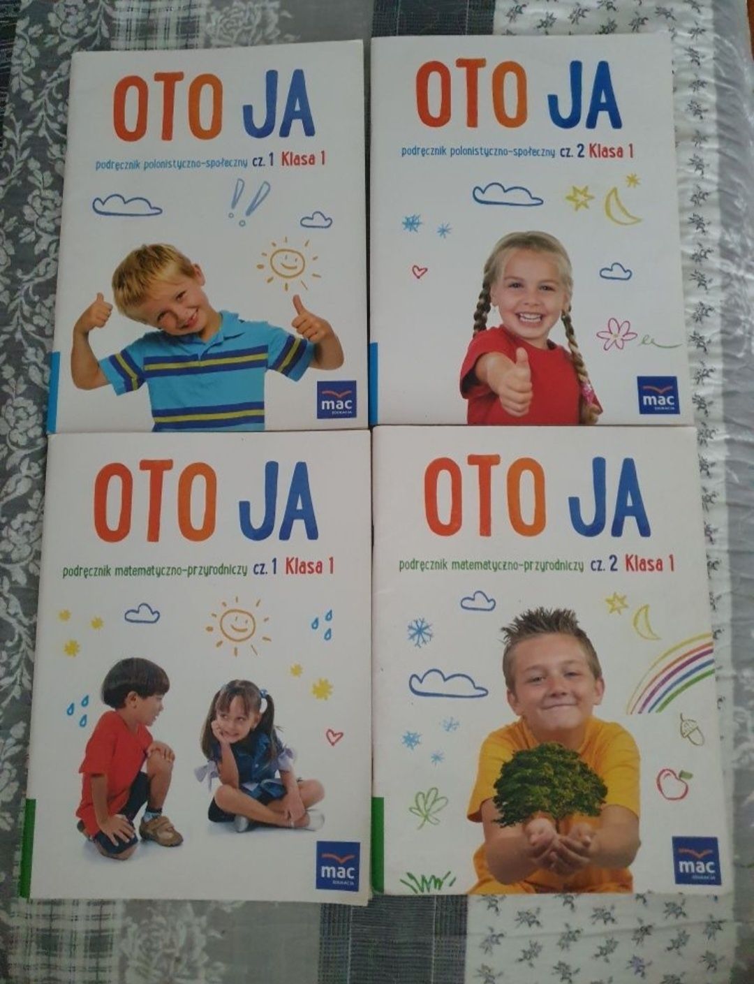 Oto ja podręcznik klasa 1 część 1 2 matematyczno-przyrodniczy polonist