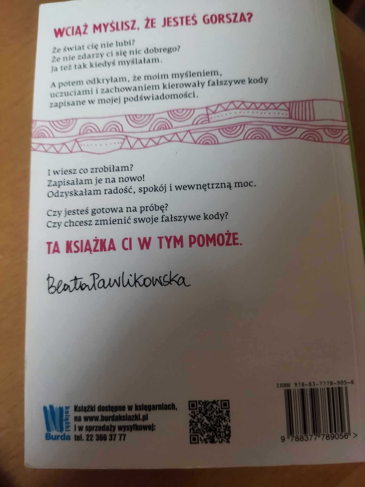 Książka Trening szczęścia . Beata Pawlikowska