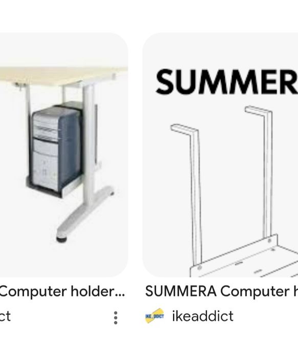 Suporte para CPU para secretária - IKEA