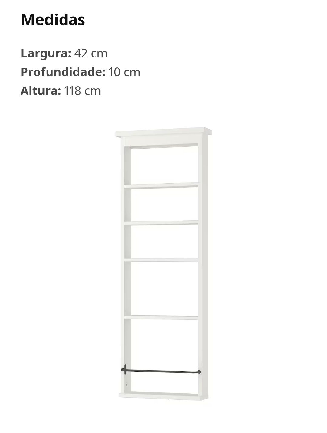 Estante hemnes para wc