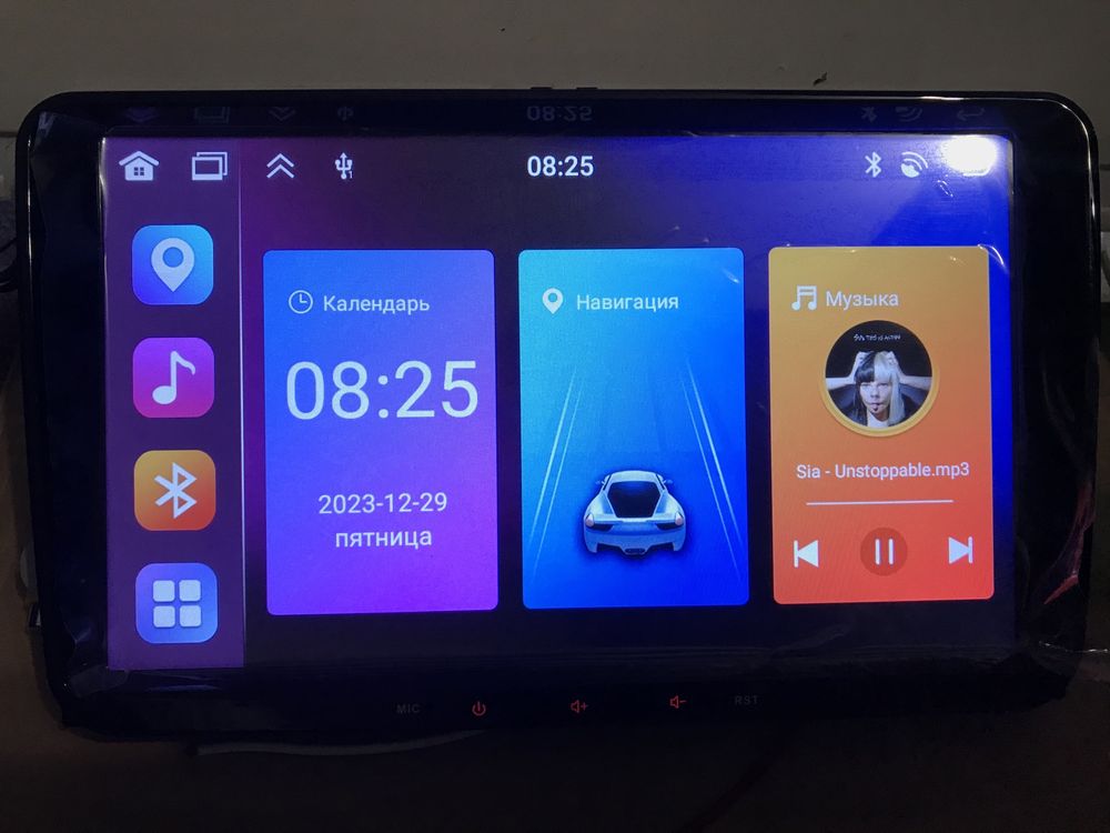 Volkswagen Skoda 9 дюймів 4Gb/64Gb Android 12 Carplay VW SEAT Gps WiFi