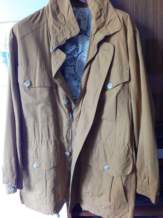 PRL Kurtka męska sportowa w kolorze BANANOWYM