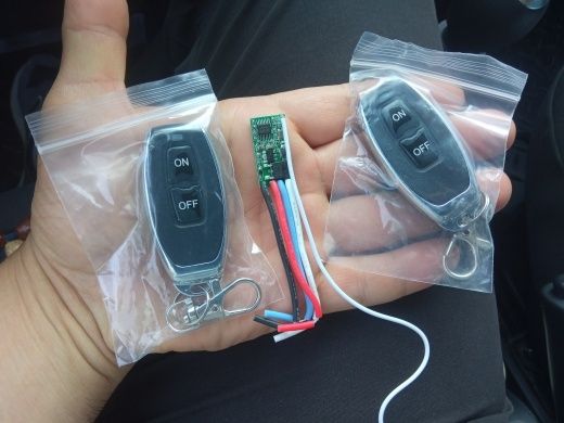 Реле 433 МГц+2 пульта дистанционного управления Germa беспроводной ДУ
