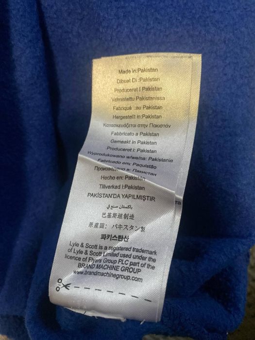 кофта lyle&scott blue