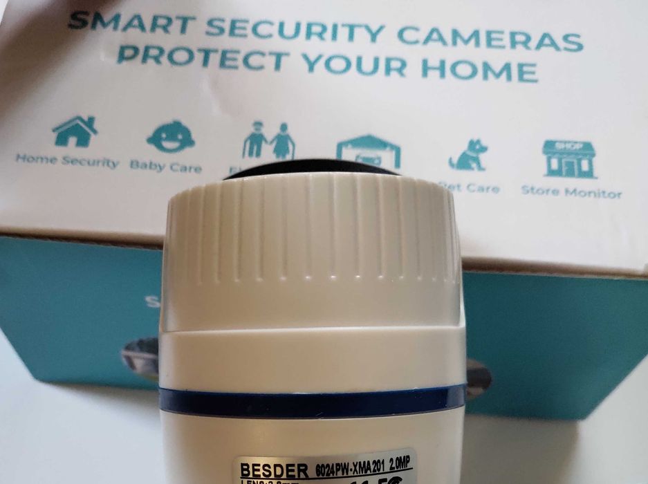 Камера відеонагляду Besder 6004PW 3.6 mm WiFi / LAN відеоспостереження