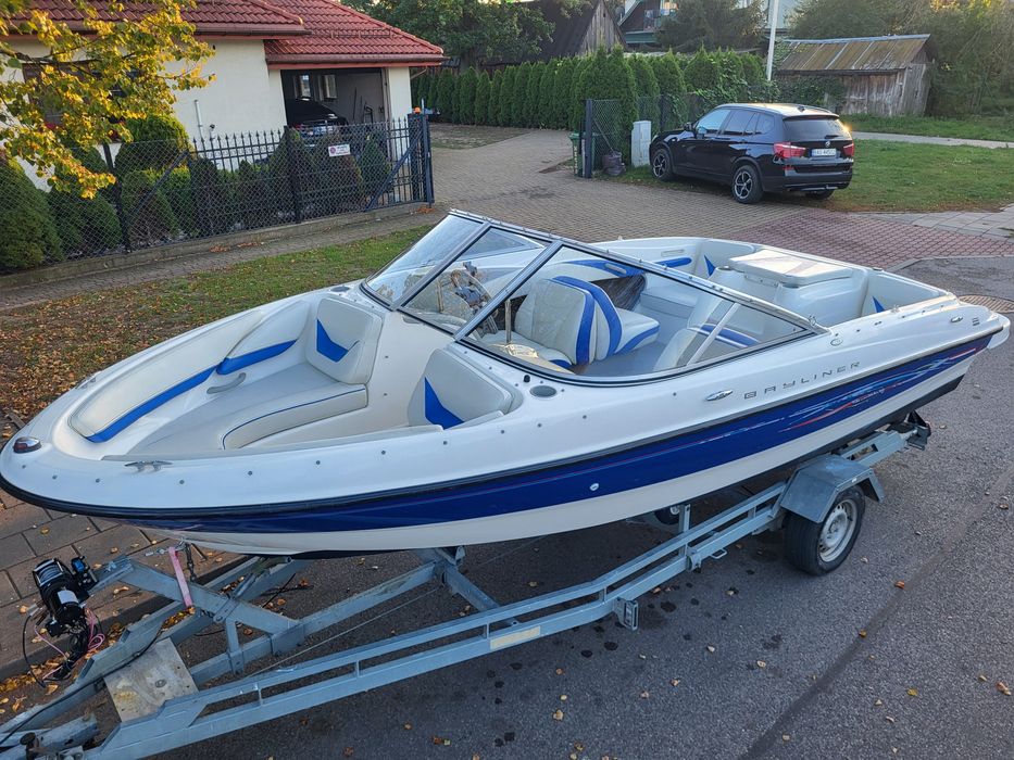 Piekna Lodz lodka sportowa BAYLINER 185 bowrider open 2006 zadbana