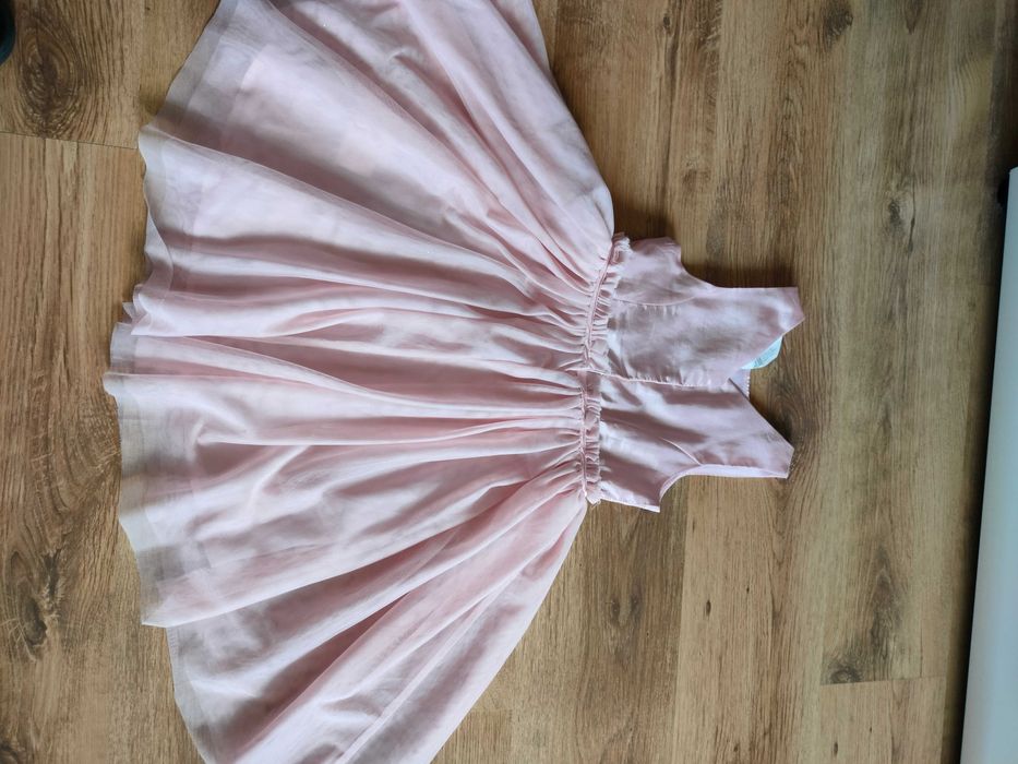 Sukienka wizytowa tiulowa H&M 128 cm dziewczęca