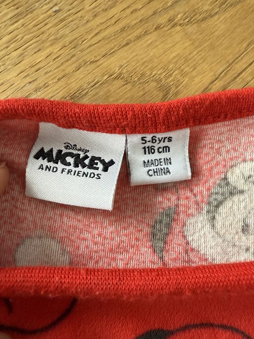 Pizama Mickey Mouse welurowa ciepla