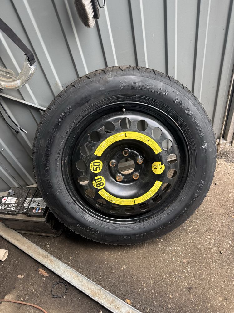 Mercedes W164 koło dojazdowe 155/90 R18, 5x112