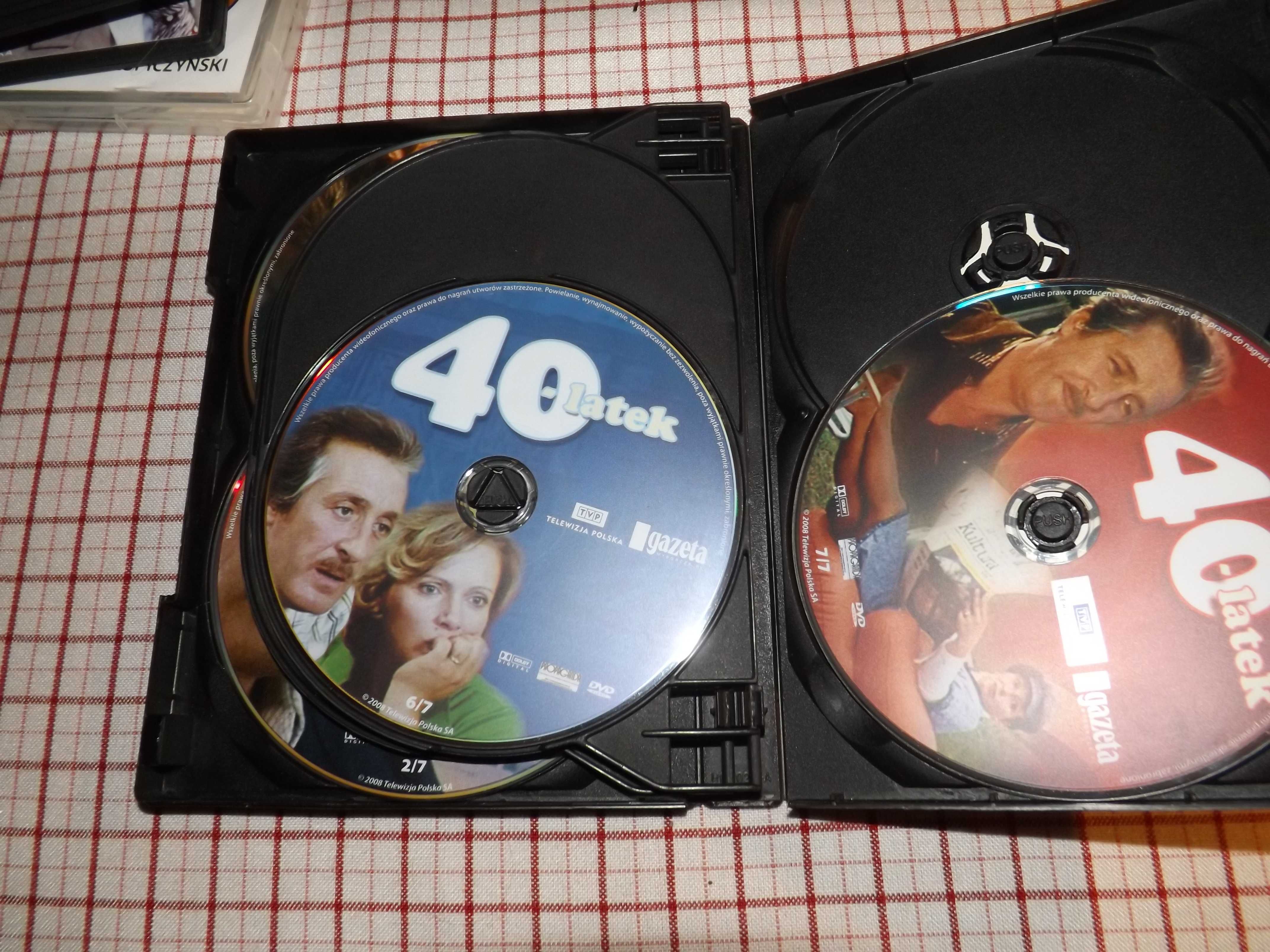 czterdzistolatek 7 dvd  21 odcinków filmy