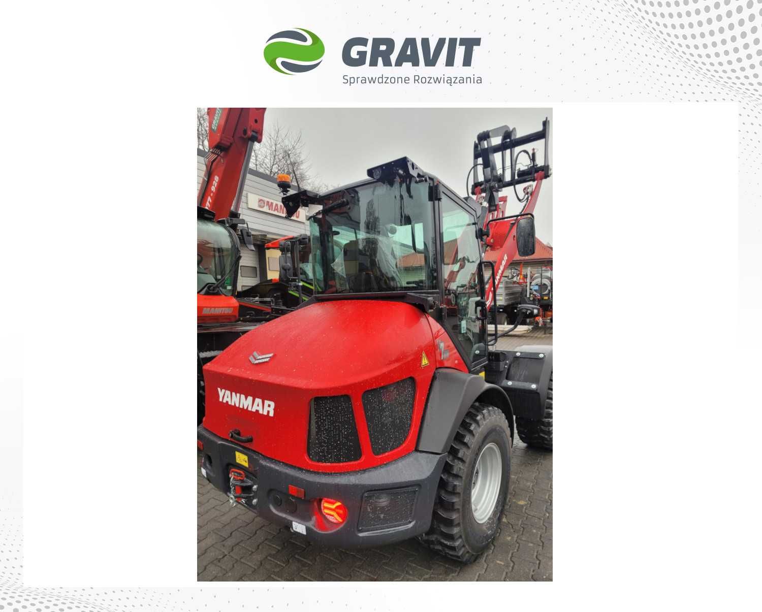 Ładowarka przegubowa Yanmar V7-HW od Autoryzowanego Dealera - GRAVIT