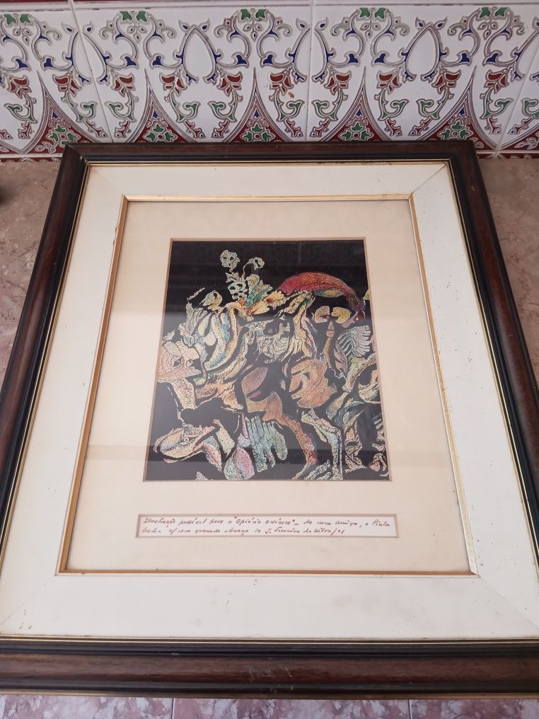 Quadro de arte de 1991
