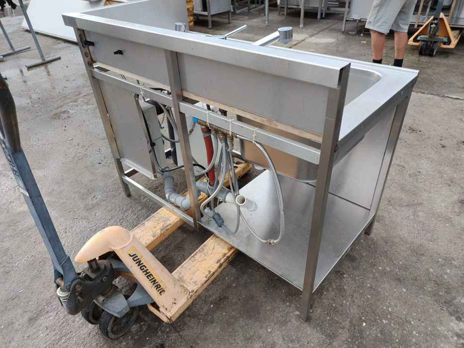 Zlew nierdzewny gastronomiczny Zlewozmywak inox