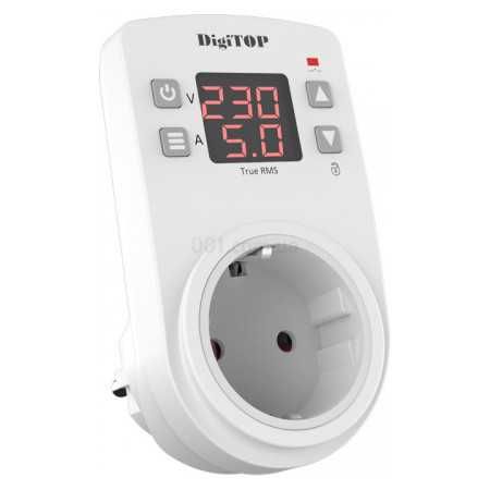 РОЗПРОДАЖ! Реле напруги для встановлення в розетку ZUBR R116Y