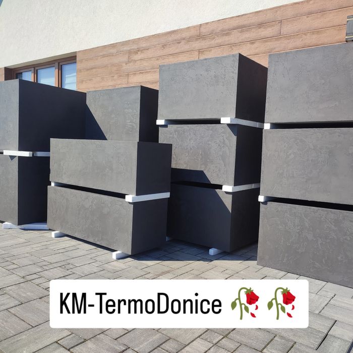 KM-TermoDonice . Donice ogrodowe termo na wymiar