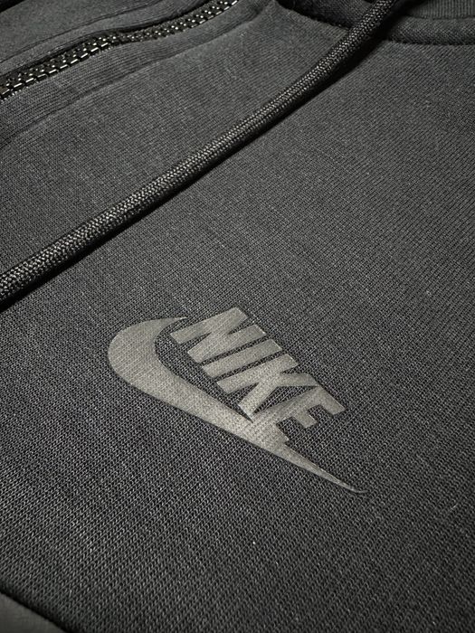 Зіп худі Nike Tech Fleece Black&Grey Zip Hoodie