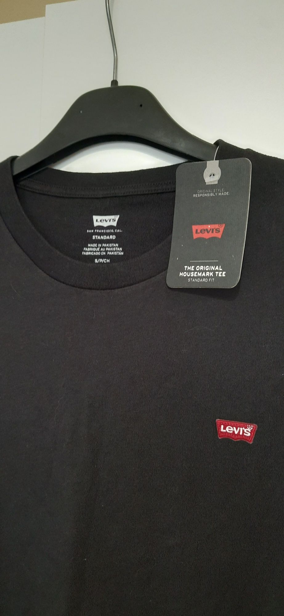 Koszulka T-shirt czarna Levis
