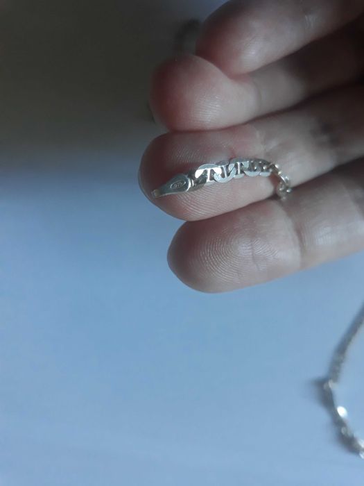 Ланцюжок зі світлого срібла 925