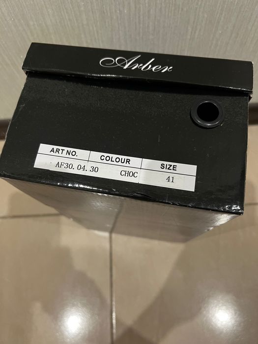 Новые туфли Arber Оксфорды Броги Туфлі оксфорди