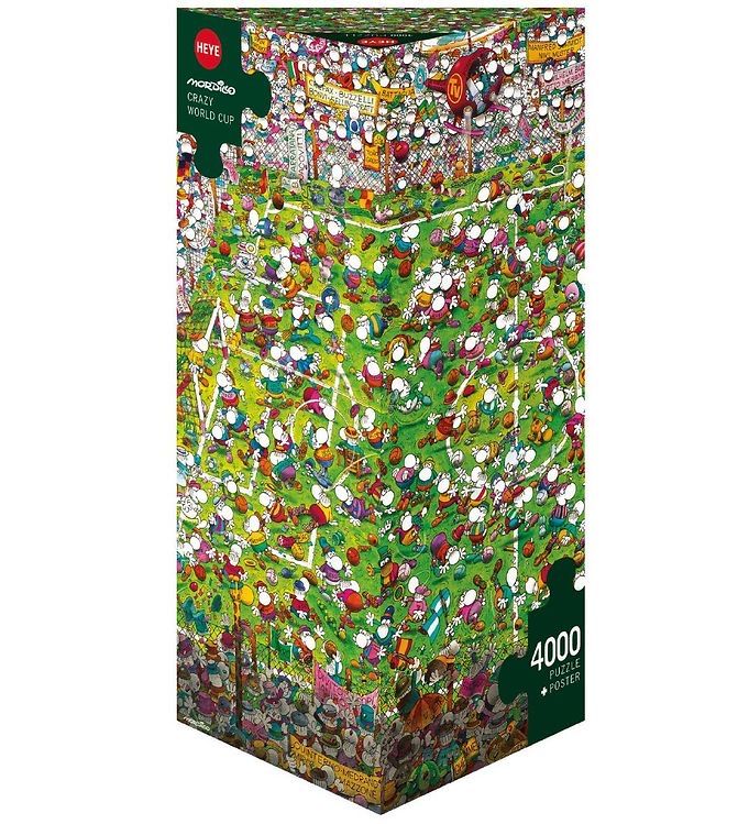 Puzzle Heye 4000 peças - Crazy Football