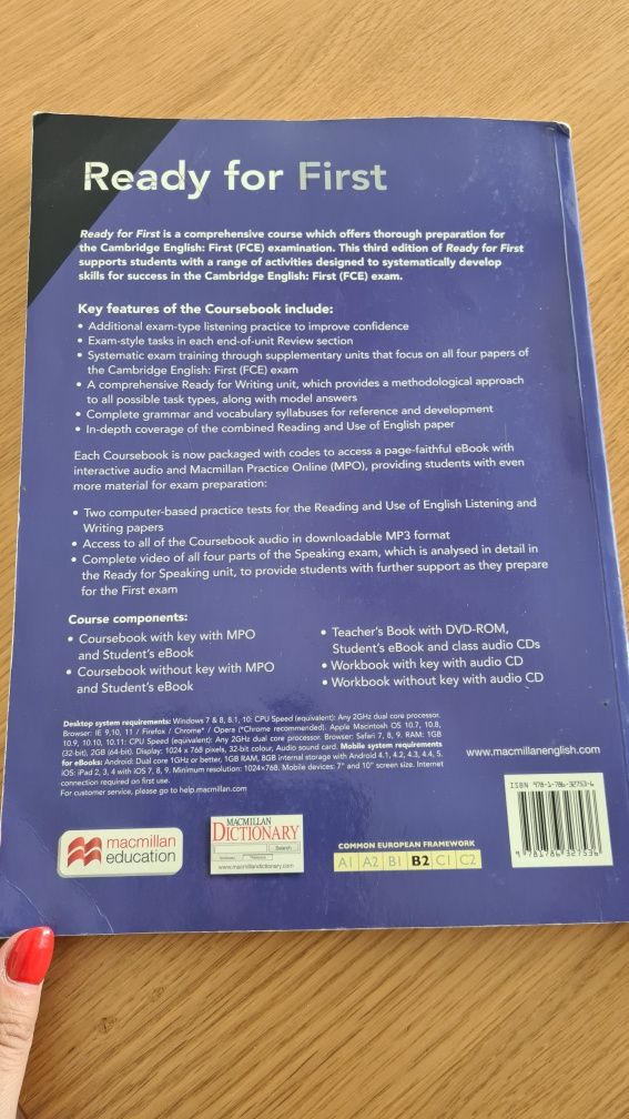 Ready for First Coursebook with key Roy Norris