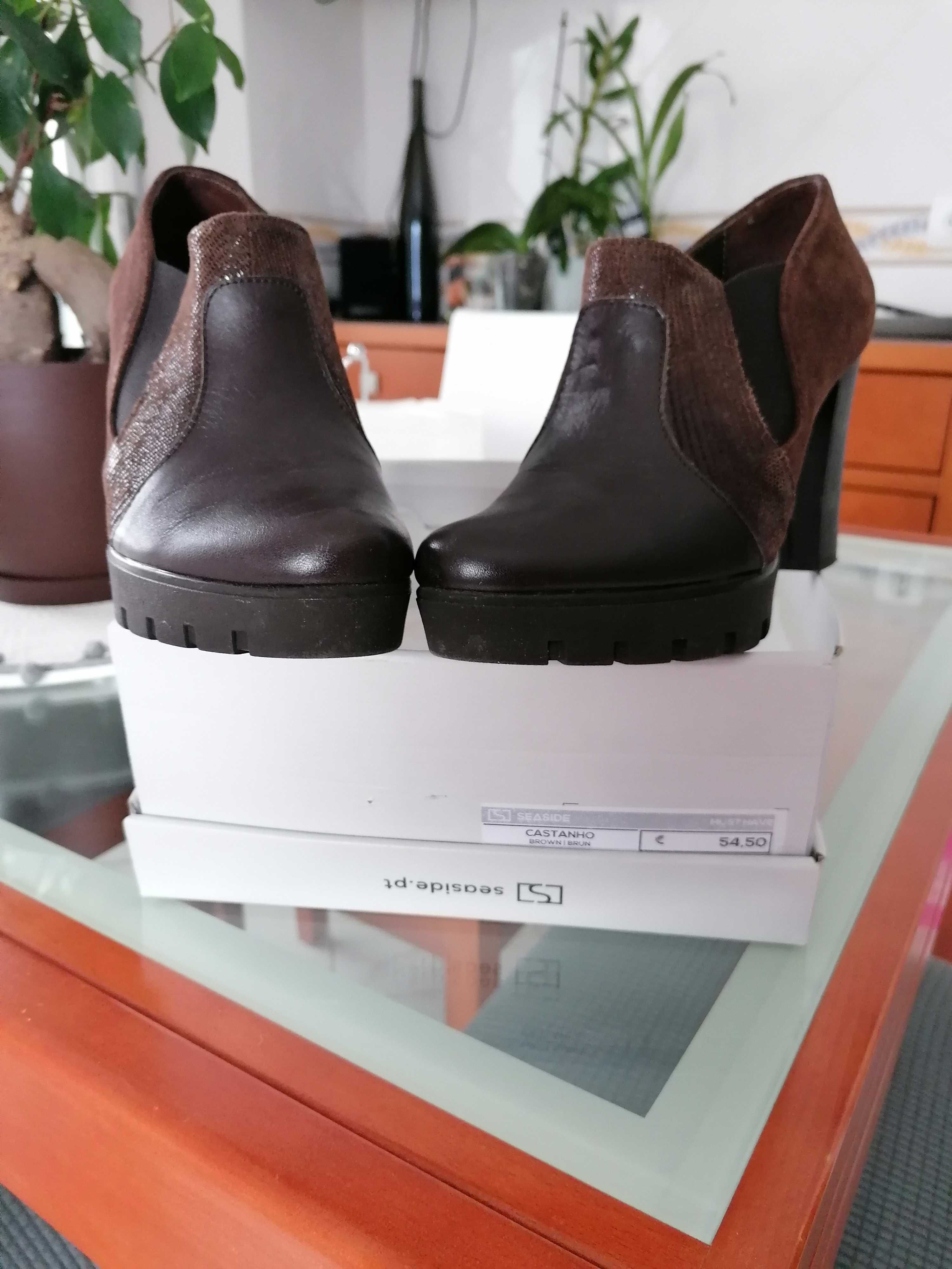 Botins pele novos