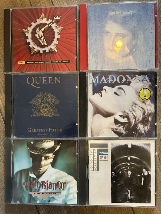 Lata osiemdziesiąte świetne płyty CD oryginalne stan bdb