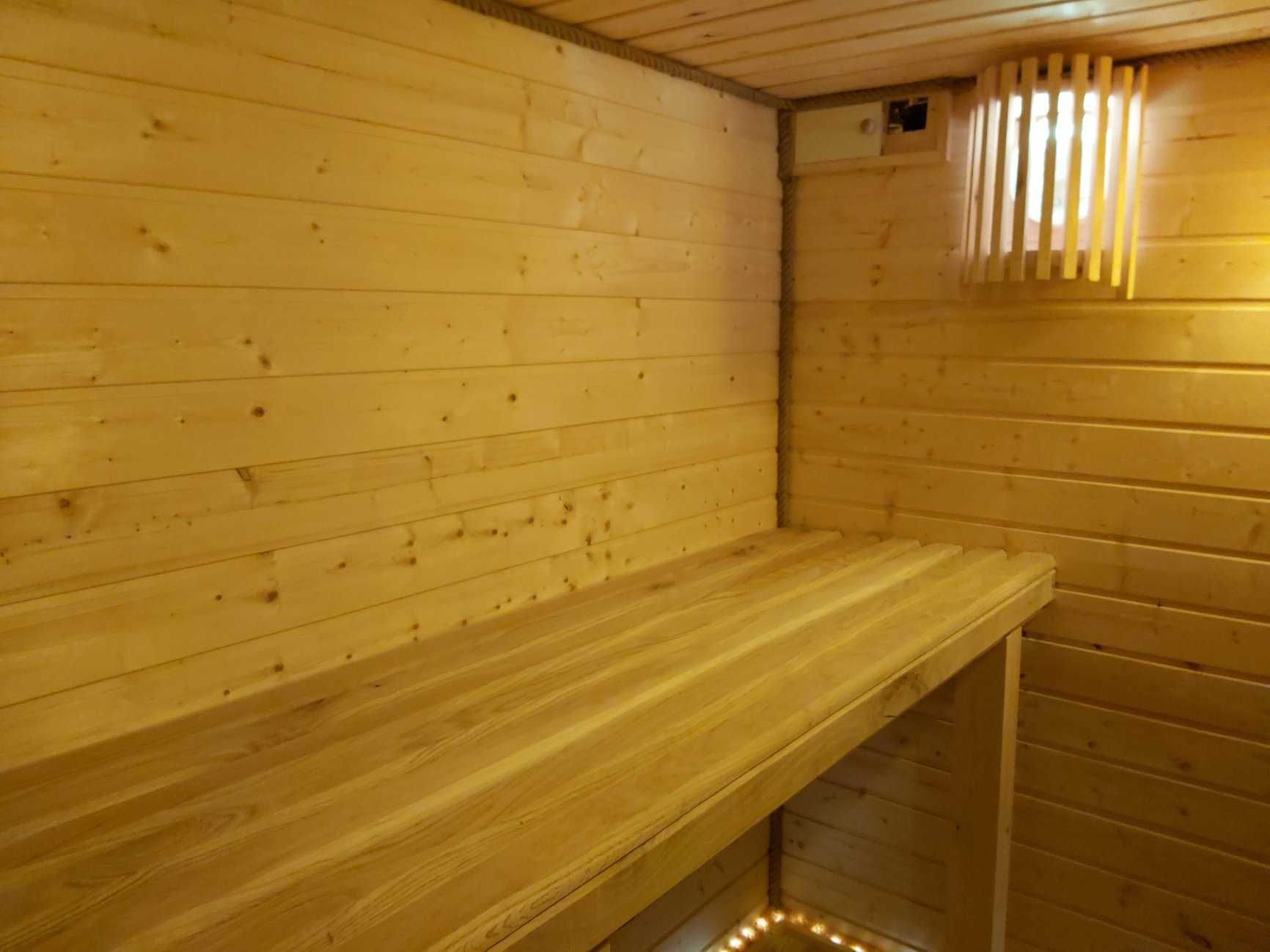 Sauna ogrodowa z przedsionkiem - sprzedam