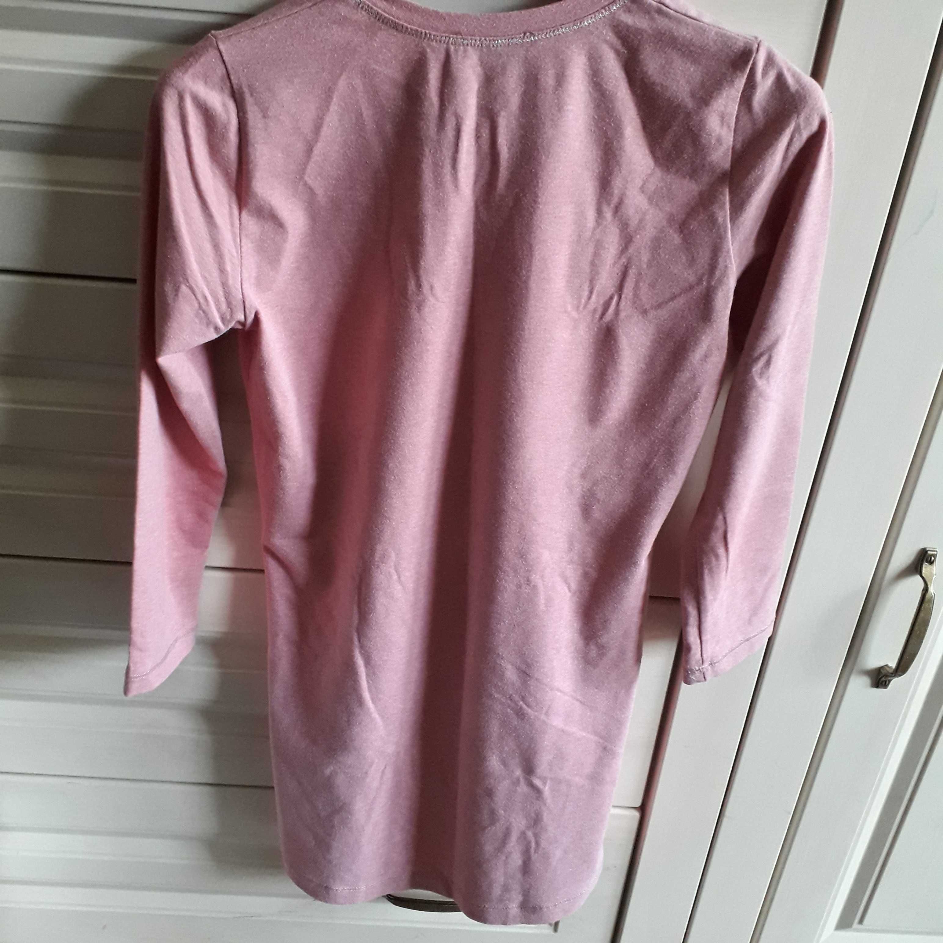 Piżama  różowa Sleep tigh rozmiar 116