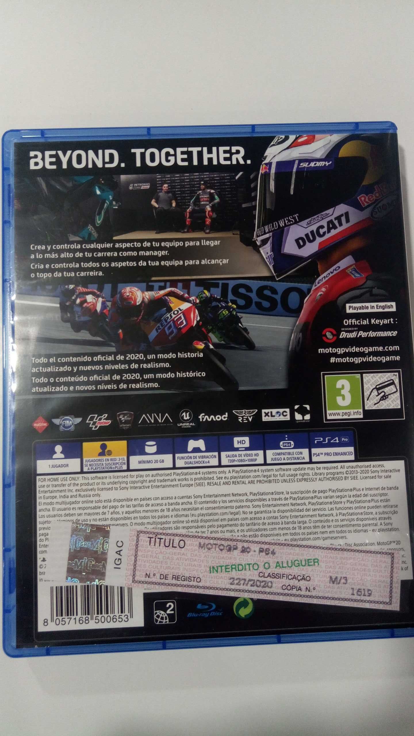 Moto GP 2020 PS4