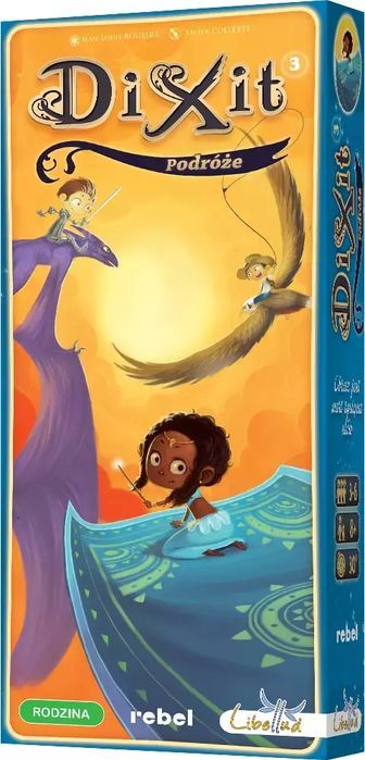 Dixit 3. Podróże. Dodatek do gry. Rebel