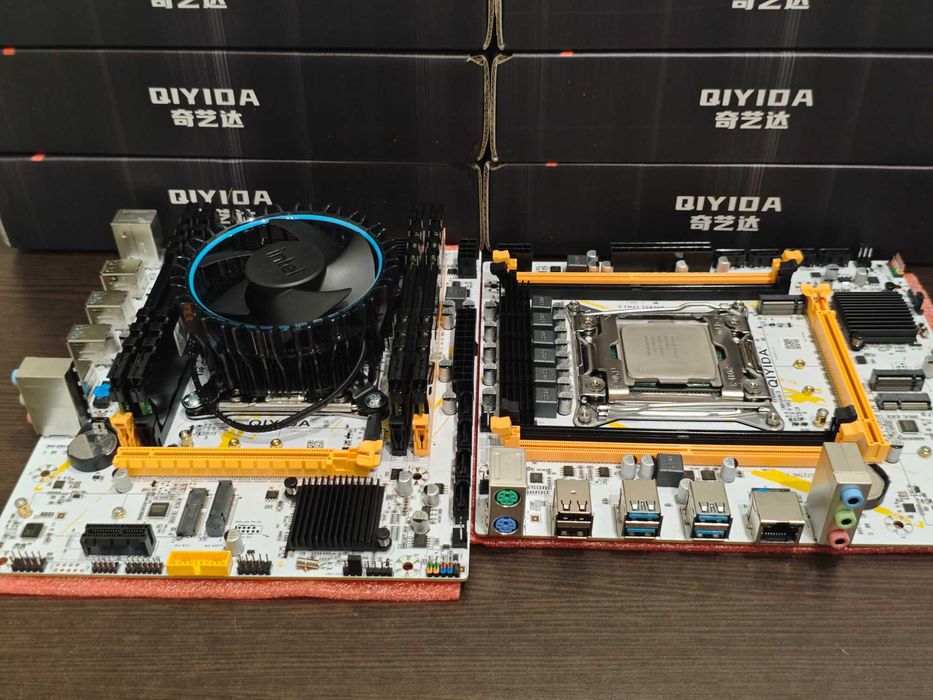 Комплект X99 K9 S TPM 2011v3 + E5 2620v4 + кулер / 2680v4 DDR4 ОЗУ