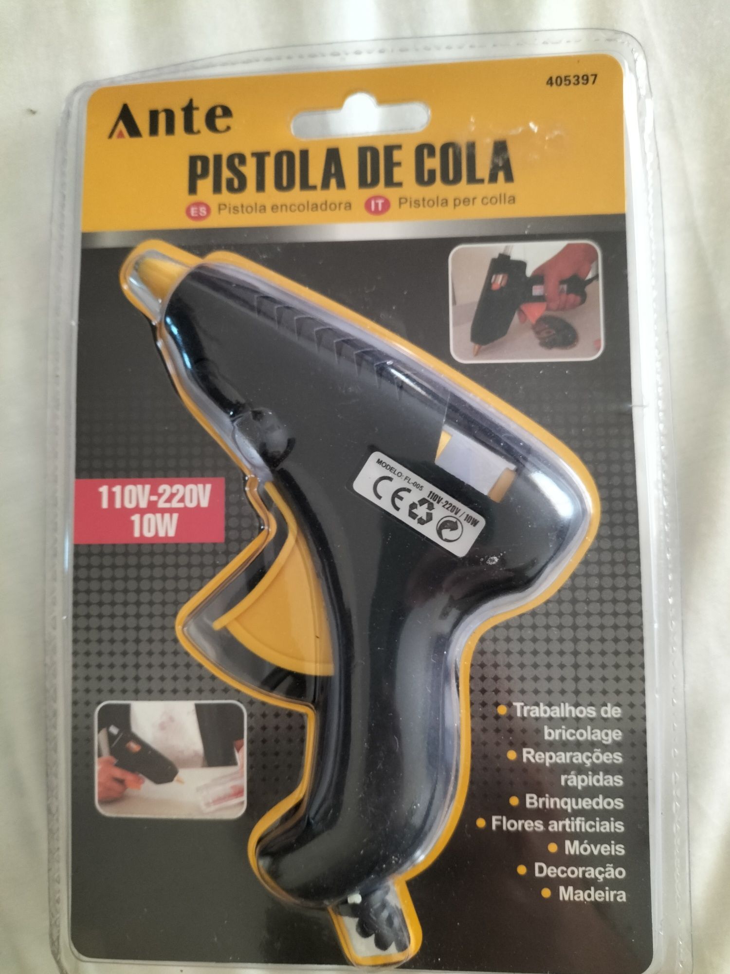 Pistola de cola nova