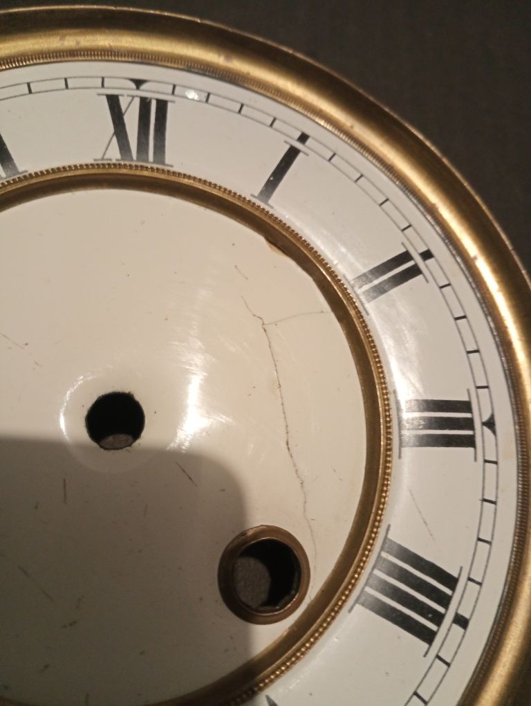 Stara tarcza porcelanowa do zegara