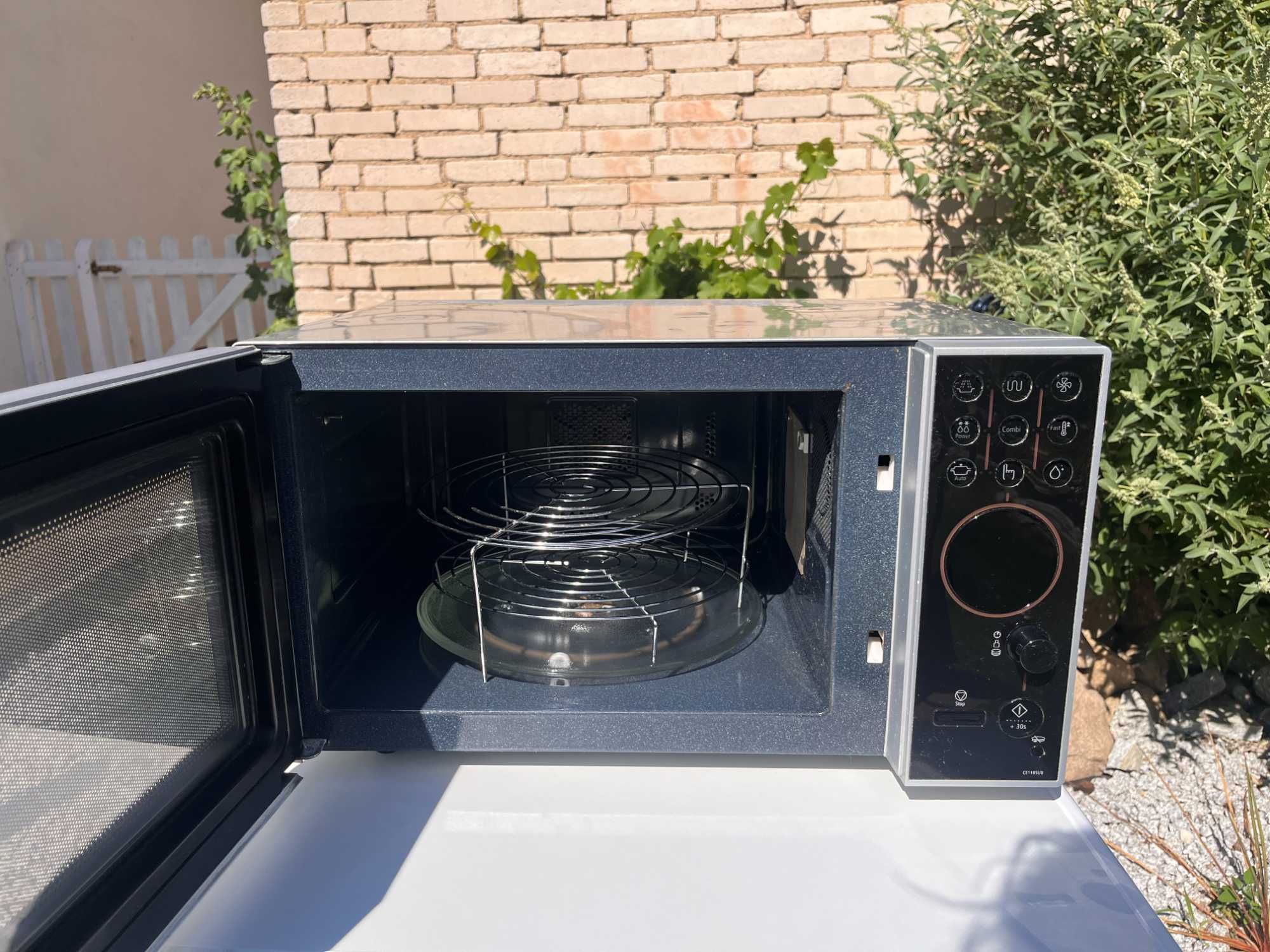 Kuchenka Mikrofalowa, Mikrofalówka Samsung - Inox,900 W,Grill - Dowóz