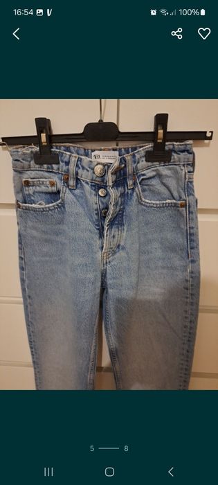 Calças de ganga Zara 32 de mulher