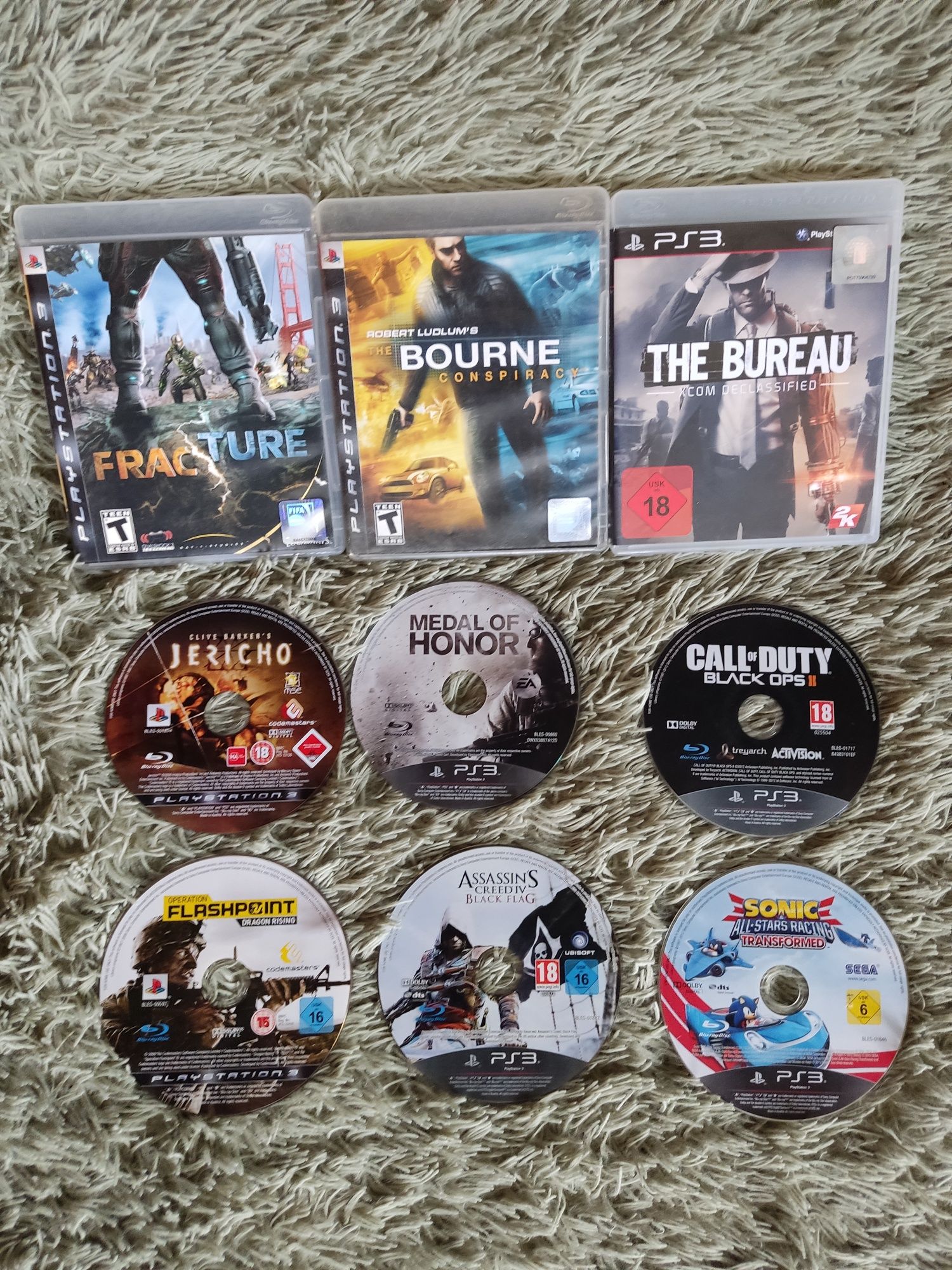 Колекція PS3 дисків до playstation-3