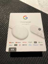 Google Chromecast 4K na gwarancji