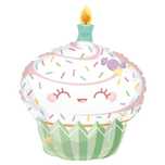Balon foliowy SuperShape Crazy Cake 88x70cm Amscan oprawa: folia