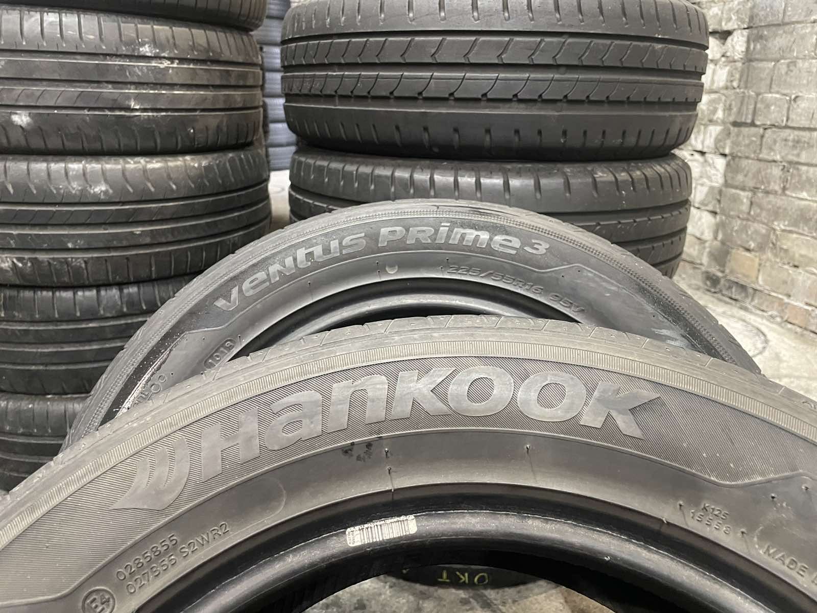 Шини 225/55 R16 Hankook Ventus Prime 3 (Літні Автошини бу) Склад