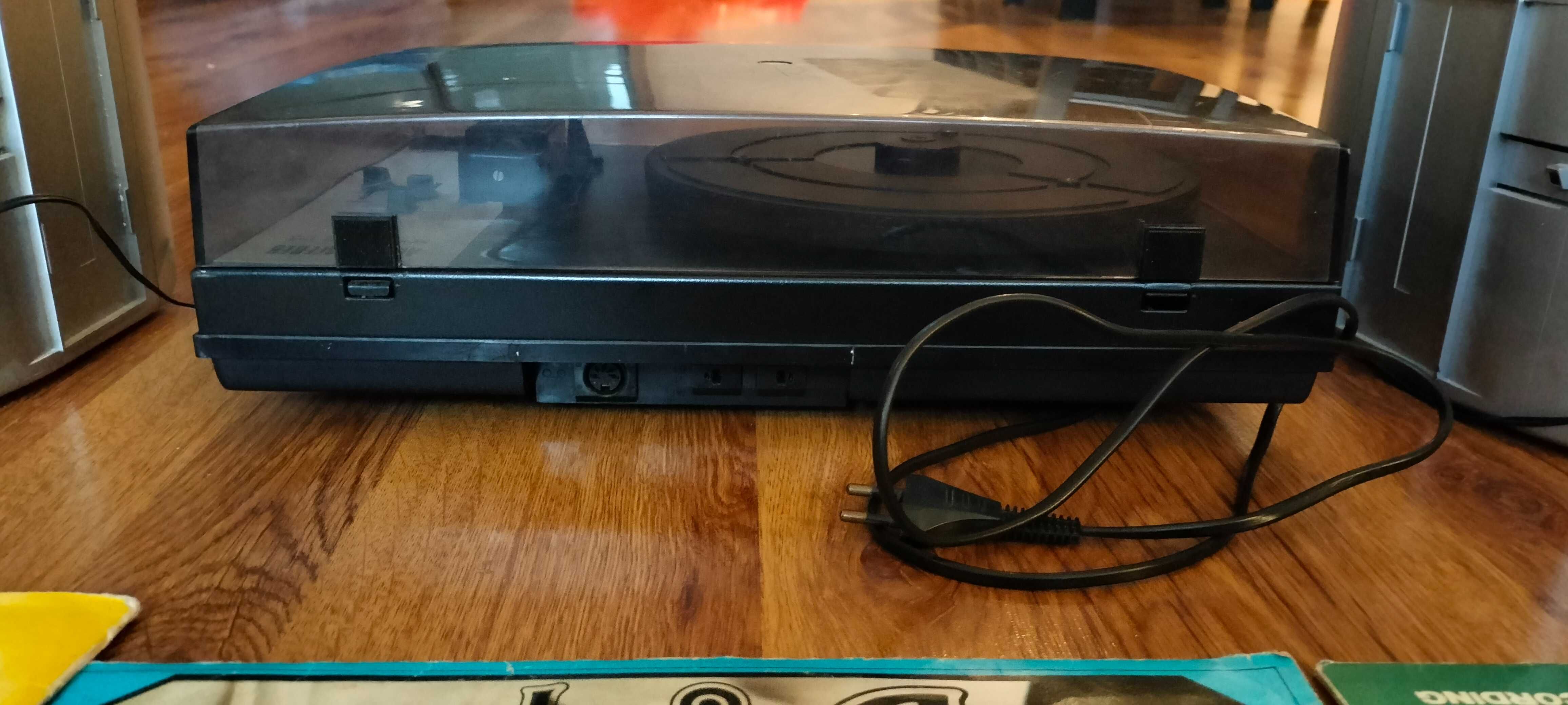 Gramofon Artur stereo GWS 123 + 16 płyt   wszystko sprawne