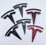 Накладки на оригінальні емблеми шильдики Тесла, значки Tesla, логотип.