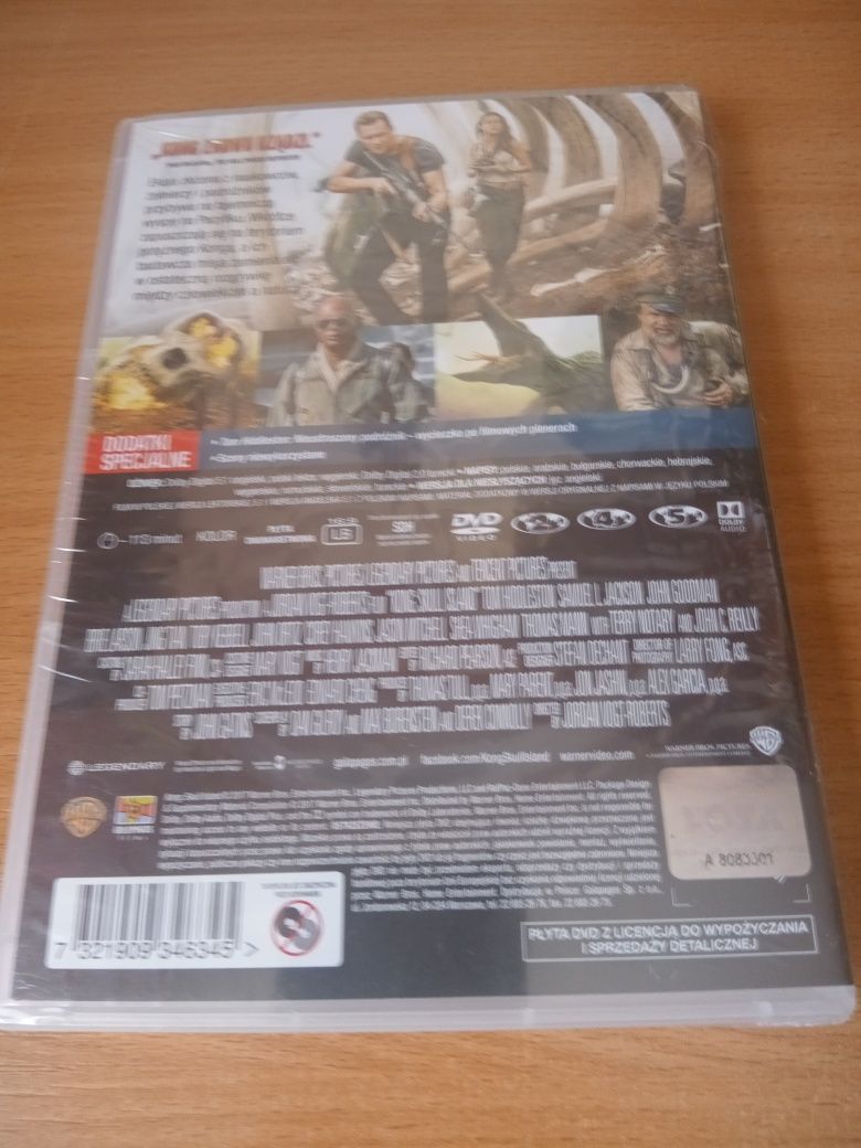 Kong Wyspa Czaszki film DVD zafoliowany